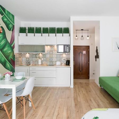 Cozy Modern Studio Green Apartment In Old Town Krakow Luaran gambar