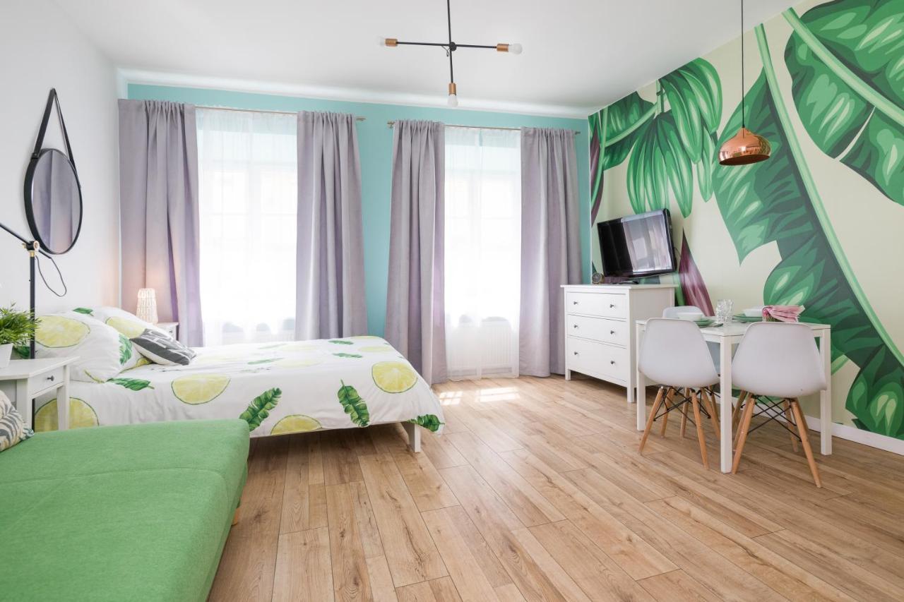 Cozy Modern Studio Green Apartment In Old Town Krakow Luaran gambar