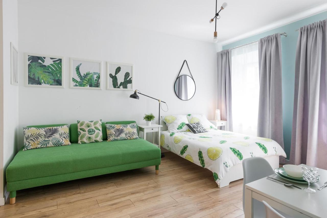 Cozy Modern Studio Green Apartment In Old Town Krakow Luaran gambar